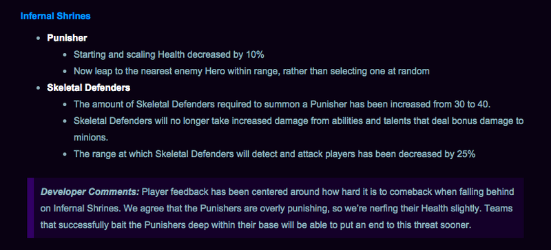 Illustration for article titled Heroes Of The Storm Is Nerfing The Overpowered 'Infernal Shrines' Map